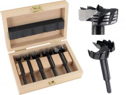 Famag Bormax 2.0 Forstner bit, set of 5pcs 15,20,25,30,35mm in wooden box £89.95